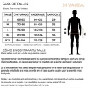 SHORT RUNNING UNISEX MARINO TALLE M YAKKA (4009)