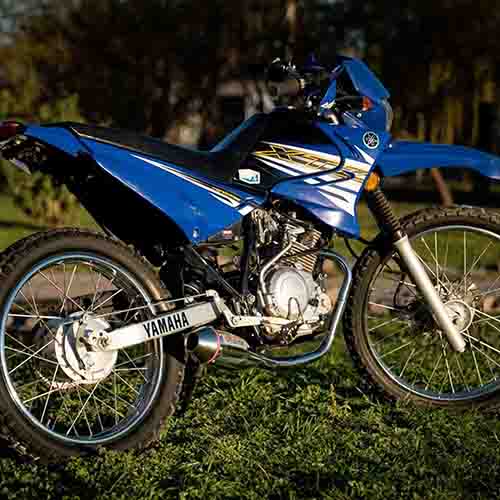ESCAPE MOTO YAMAHA XTZ 125 ST2 CROMO DEPORTIVO POR ABAJO PAOLUCCI (EM125XTZ-22-C/D-DOWN)
