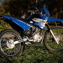 ESCAPE MOTO YAMAHA XTZ 125 ST2 CROMO DEPORTIVO POR ABAJO PAOLUCCI (EM125XTZ-22-C/D-DOWN)