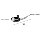 ESCAPE MOTO YAMAHA XTZ 125CC POR ARRIBA ST2 STYLE NEGRO PAOLUCCI (EM125XTZ23-SUPNE)