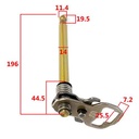 EJE DE CAMBIO C/SELECTOR ZANELLA RX150/HONDA TITAN/STORM125/CE150/RD150 STD