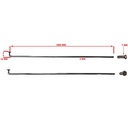 RAYOS + NIPLES 165mm X 4.0mm (36u) CROMADO STD