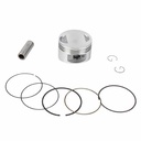 KIT PISTON MOTOMEL VX150/KELLER/STYLER 57.4mm (0.75) (SCOOTERS CHINOS) STD