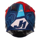 CASCO JUST1 J32 VERTIGO KIDS BLUE/FLUO ORANGE XXXS