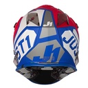 CASCO JUST1 J32 VERTIGO KIDS BLUE/WHITE/RED XS