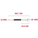 PIERNA DELANTERA COMP. MOTOMEL SKUA 150 V6 (JGO) OEM EXCLU