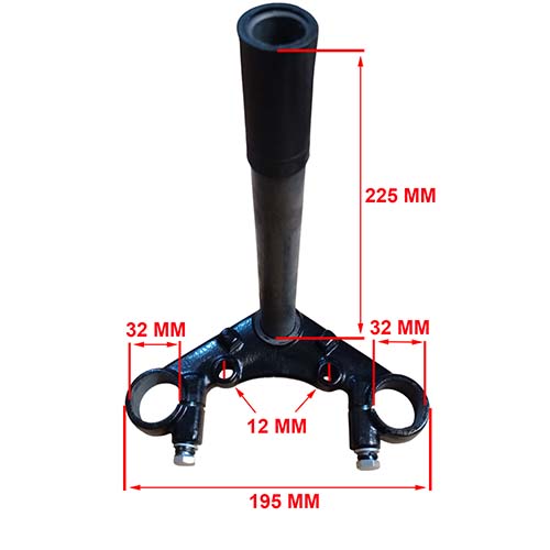 CRISTO INFERIOR MOTOMEL NEW  S2 TUBULAR OEM EXCLU