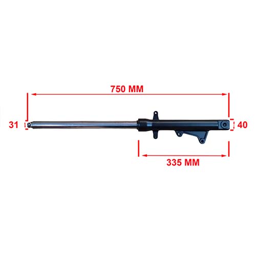 PIERNA DELANTERA COMP. MOTOMEL SIRIUS 150 OEM
