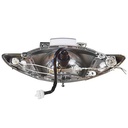 FAROL DELANTERO C/GIROS SMASH (CRISTAL+CRISTAL)/ MOTOMEL BIT /ZANELLA ZB110D Y OTRAS PLASTICA VC (464)
