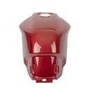 TANQUE DE NAFTA MOTOMEL NEW S2 TUBULAR ROJO C/ TAPA  OEM EXCLU