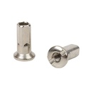 RAYOS + NIPLES 210mm X 3.5mm (36u) CROMADO STD