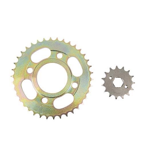 KIT TRANSMISION ZANELLA RX150/CE150/RD150/CG125 38T/15T C/CAD. DOR. STD