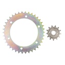 KIT TRANSMISION HONDA XR250 TORNADO 520H-104L 38x13 C/CAD. DOR. STD