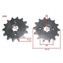 KIT TRANSMISION GILERA SMASH/HONDA WAVE (36/14) 428H-108L C/CAD. DOR. STD