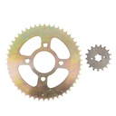 KIT TRANSMISION MOTOMEL SKUA 200/250 428H-134L (50/17) C/CAD. DOR STD