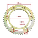 KIT TRANSMISION HONDA XR 150L (49/17) 428HO-132L C/CAD. DOR C/ORING STD