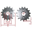 KIT TRANSMISION HONDA SDH 125 STORM (38/15) 428H-118L C/CAD. DOR. STD