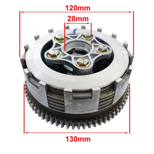 EMBRAGUE COMPLETO MOTOMEL SKUA 150 / SIRIUS 150 OEM EXCLU
