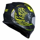 CASCO H151 DINAMO FIGHTER MATT FLUO YELLOW/BLACK M ORIGINE