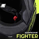 CASCO H151 DINAMO FIGHTER MATT FLUO YELLOW/BLACK M ORIGINE