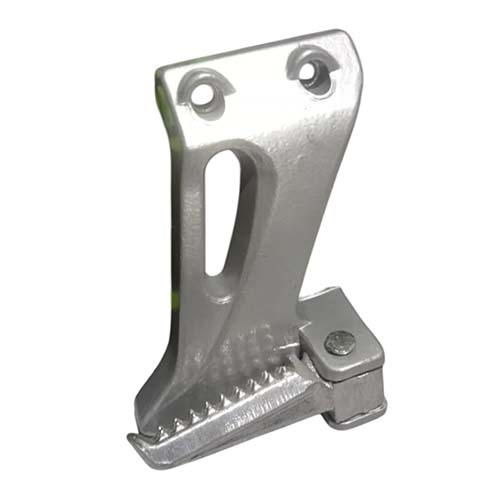 SOPORTE ORIGINAL C/PEDALIN ALUMINIO TRASERO DERECHO ZANELLA RX150 PLASTICA VC (690)