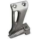 SOPORTE ORIGINAL C/PEDALIN ALUMINIO TRASERO DERECHO ZANELLA RX150 PLASTICA VC (690)