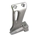 SOPORTE ORIGINAL C/PEDALIN ALUMINIO TRASERO DERECHO ZANELLA RX150 PLASTICA VC (690)