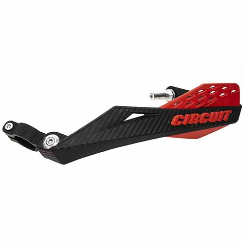 CUBRE MANO FENIX CARBON II P.TAPER NEGRO/ROJO (JGO) CIRCUIT PM081-21V