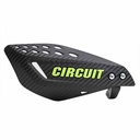 CUBRE MANO VECTOR CARBONO/VERDE (JGO) CIRCUIT PM061-2DR