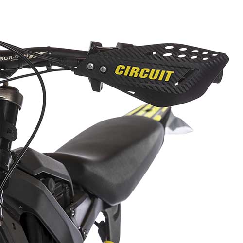 CUBRE MANO VECTOR CARBONO/VERDE (JGO) CIRCUIT PM061-2DR