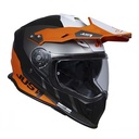 CASCO J34 PRO OUTERSPACE WHITE/FLUO ORANGE/BLACK MATT XL JUST1