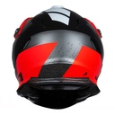 CASCO J34 PRO OUTERSPACE WHITE/FLUO RED/BLACK MATT M JUST1