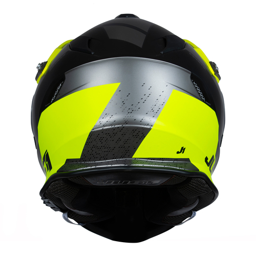 CASCO J34 PRO OUTERSPACE WHITE/FLUO YELLOW/BLACK M JUST1
