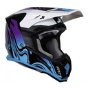 CASCO J22F FIBRA DE VIDRIO FLUID BLUE/BLACK XL JUST1