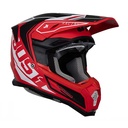 CASCO J22F FIBRA DE VIDRIO TALENT BLACK/RED L JUST1