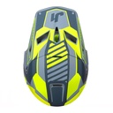 CASCO J22F FIBRA DE VIDRIO TALENT FLUO YELLOW/GRAY M JUST1