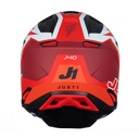 CASCO J40 FLASH RED/WHITE/BLACK MATT XXL JUST1
