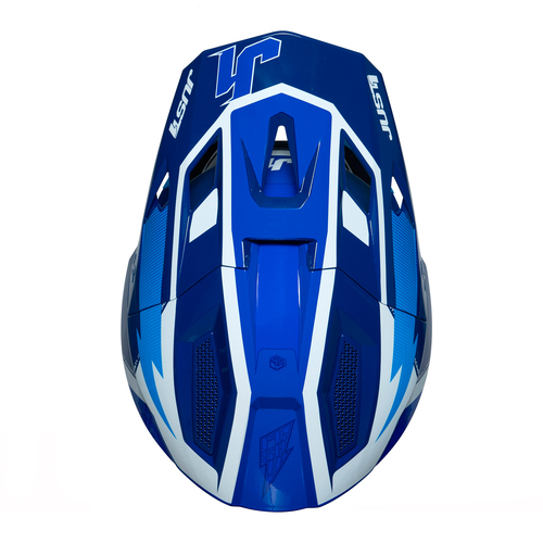 CASCO J40 FLASH WHITE/BLUE MATT M JUST1
