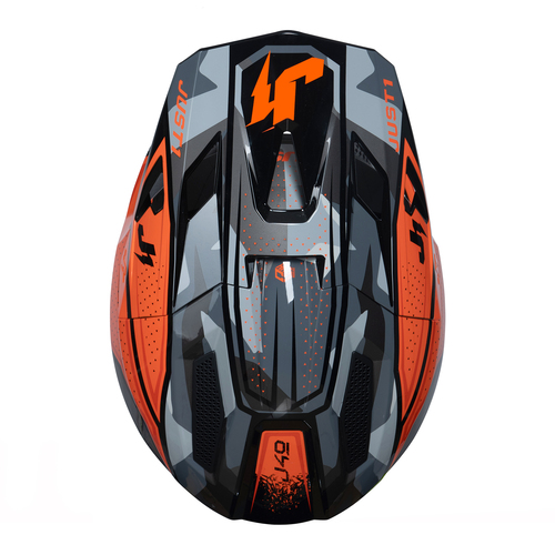 CASCO J40 SHOOTER CAMO/ORANGE/BLACK GLOSS XXL JUST1