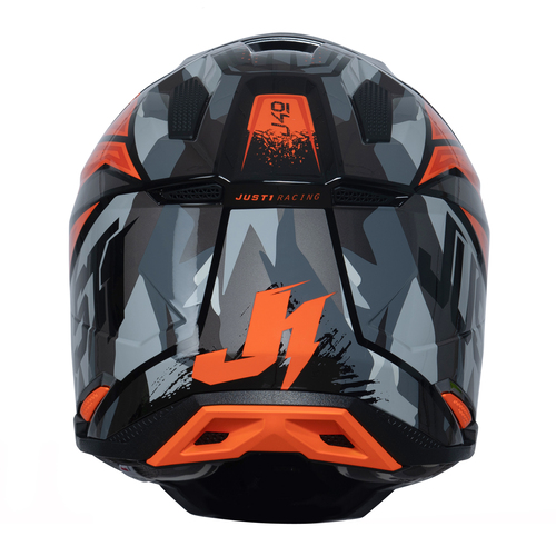 CASCO J40 SHOOTER CAMO/ORANGE/BLACK GLOSS XXL JUST1