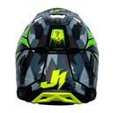 CASCO J40 SHOOTER CAMO/YELLOW FLUO/BLACK GLOSS M JUST1