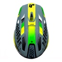 CASCO J40 SIXTIES YELLOW/BLACK/GREY GLOSS XS JUST1