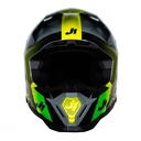 CASCO J40 SIXTIES YELLOW/BLACK/GREY GLOSS XS JUST1