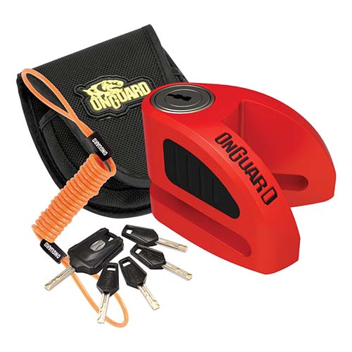 TRABA DISCO 8051R BOXER 5.5mm ROJO ONGUARD
