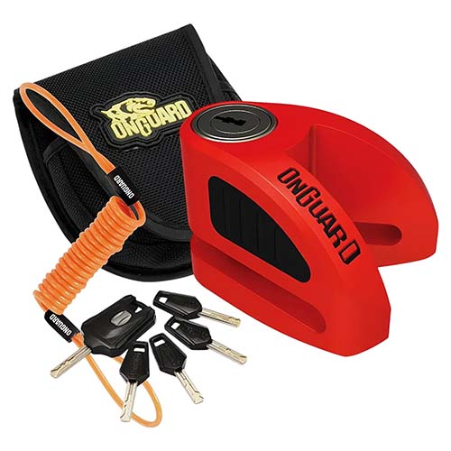 TRABA DISCO 8054R BOXER 8mm ROJO ONGUARD