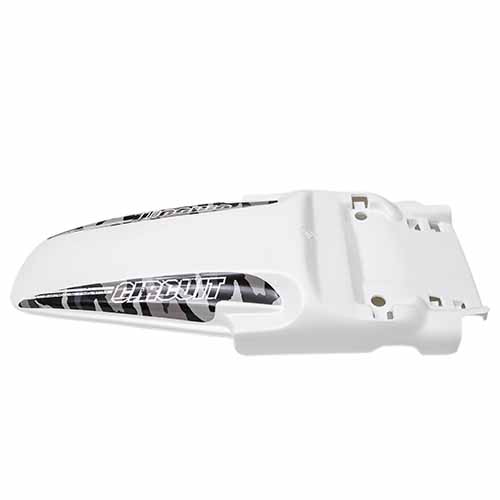 GUARDABARRO TRASERO ADAPTABLE BLANCO CIRCUIT PF011-002