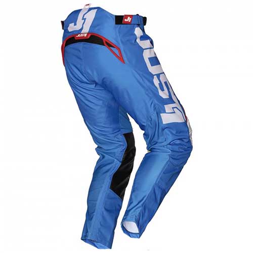 PANTALON MOTOCROSS JUST1 J-FORCE TERRA BLUE/RED/WHITE L