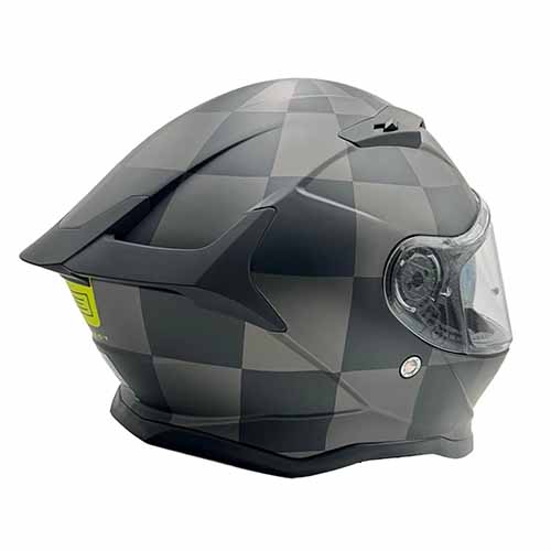 CASCO H153 FORCE SPEEDY - GLOSS FLUO YELLOW/BLACK M ORIGINE