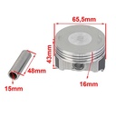 KIT CILINDRO + PISTON MOTOMEL SKUA 250 / XMM250 CADENERO (65.5mm) STD