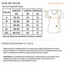 REMERA RUNNING MUJER JASPEADA SALMON S YAKKA (4015)